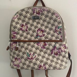 Ralph Lauren backpack with flowers